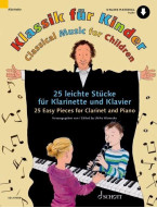 Classical Music for Children (noty na klarinet, klavír)(+audio)