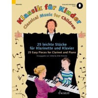 Classical Music for Children (noty na klarinet, klavír)(+audio)