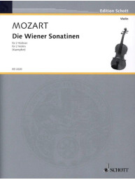 W.A. Mozart: Die Wiener Sonatinen (noty pro 2 housle)