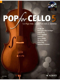 Pop For Cello 5 (noty na violoncello)(+audio)