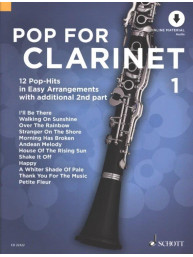 Pop For Clarinet 1 (noty na klarinet)(+audio)