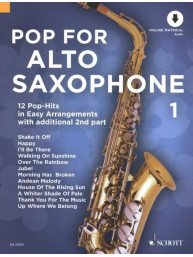 Pop For Alto Saxophone 1 (noty na altsaxofon)(+audio)