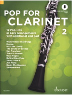 Pop For Clarinet 2 (noty na klarinet)(+audio)