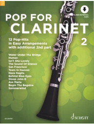 Pop For Clarinet 2 (noty na klarinet)(+audio)
