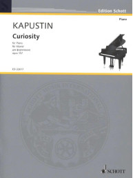 Nikolaj Kapustin: Curiosity op. 157 (noty na klavír)