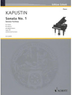 Nikolaj Kapustin: Sonata No. 1 op. 39 (noty na klavír)