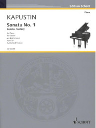 Nikolaj Kapustin: Sonata No. 1 op. 39 (noty na klavír)