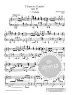 Nikolaj Kapustin: 8 Concert Studies op. 40 (noty na klavír)