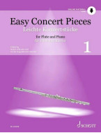 Easy Concert Pieces 1 (noty na příčnou flétnu, klavír)(+audio)
