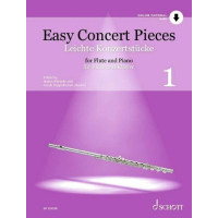 Easy Concert Pieces 1 (noty na příčnou flétnu, klavír)(+audio)