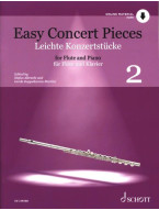 Easy Concert Pieces 2 (noty na příčnou flétnu, klavír)(+audio)