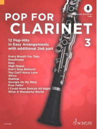 Pop For Clarinet 3 (noty na klarinet)(+audio)