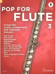 Pop For Flute 3 (noty na příčnou flétnu)(+audio)