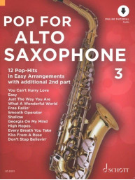 Pop For Alto Saxophone 3 (noty na altsaxofon)(+audio)