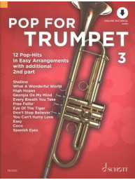 Pop For Trumpet 3 (noty na trubku)(+audio)