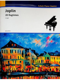 Scott Joplin: 20 Ragtimes (noty na klavír)
