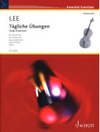 Sebastian Lee: Daily Exercises op. 82, op. 83 (noty na violoncello)