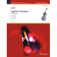 Sebastian Lee: Daily Exercises op. 82, op. 83 (noty na violoncello)