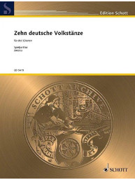 Konrad Wölki: Deutsche Volkstanze (noty na kytaru)
