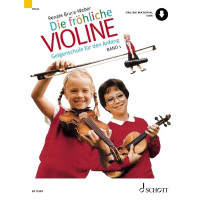 Renate Bruce-Weber: Die fröhliche Violine 1 (noty na housle)(+audio)