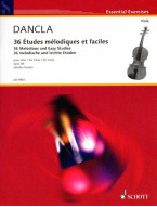 Charles Dancla: 36 Melodious and Easy Studies op. 84 (noty na violu)