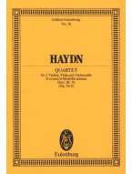Joseph Haydn: Quartet In D Minor Op.76 No.2 (noty, partitura)