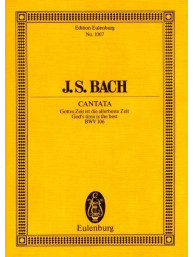 J.S. Bach: Cantata No. 106 God's time is the best Actus tragicus BWV 106 (noty, partitura)