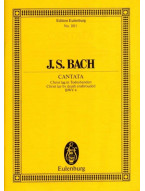 J.S. Bach: Kantate Nr. 4 BWV 4 Christ lag in Todesbanden (noty, partitura)