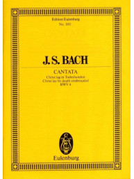J.S. Bach: Kantate Nr. 4 BWV 4 Christ lag in Todesbanden (noty, partitura)
