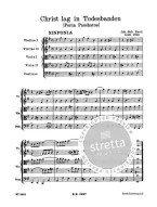 J.S. Bach: Kantate Nr. 4 BWV 4 Christ lag in Todesbanden (noty, partitura)