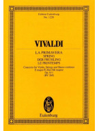 Antonio Vivaldi: The Four Seasons Op. 8 No. 1 RV 269 / PV 241 - Spring (noty, partitura)