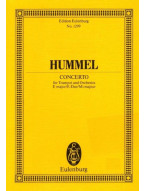 Johann Nepomuk Hummel: Concerto E Major (noty, partitura)