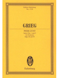 Edvard Grieg: Peer Gynt Suites Nos. 1 & 2 Op.46 & Op.55 (noty, partitura)