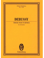 Claude Debussy: Trois Nocturnes (noty, partitura)