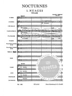 Claude Debussy: Trois Nocturnes (noty, partitura)