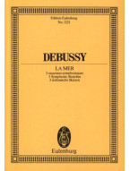 Claude Debussy: La Mer - 3 Symphonic Sketches (noty, partitura)