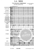 Claude Debussy: La Mer - 3 Symphonic Sketches (noty, partitura)