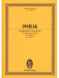 Antonín Dvořák: Slavonic Dances Op. 46 No. 1-4 (noty, partitura)