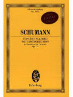 Robert Schumann: Concert Allegro With Introduction In D Minor (noty, partitura)