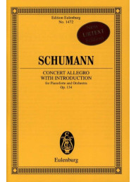 Robert Schumann: Concert Allegro With Introduction In D Minor (noty, partitura)