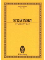Igor Stravinskij: Symphony in C (noty, partitura)