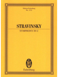Igor Stravinskij: Symphony in C (noty, partitura)