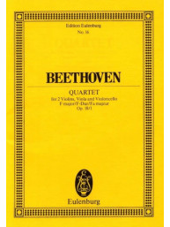 Beethoven: Quartet In F Major Op. 18 No. 1 (noty, partitura)