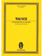 Richard Wagner: Wesendonck-Lieder (noty, partitura)