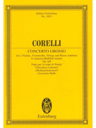 Arcangelo Corelli: Concerto Grosso Op. 6/8 G minor (noty, partitura)