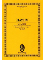 Joseph Haydn: Quartet In Eb Major Op 76 No 6 (noty, partitura)