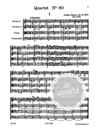 Joseph Haydn: Quartet In Eb Major Op 76 No 6 (noty, partitura)