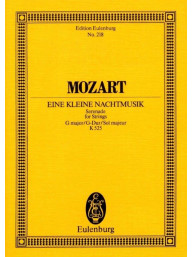 W.A. Mozart: Serenade In G major K525 'Eine Kleine Nachtmusik' (noty, partitura)