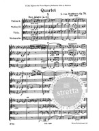 Beethoven: Quartet In E Flat Op.74 (noty, partitura)