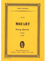 W.A. Mozart: String Quartet In D Major K 499 (noty, partitura)